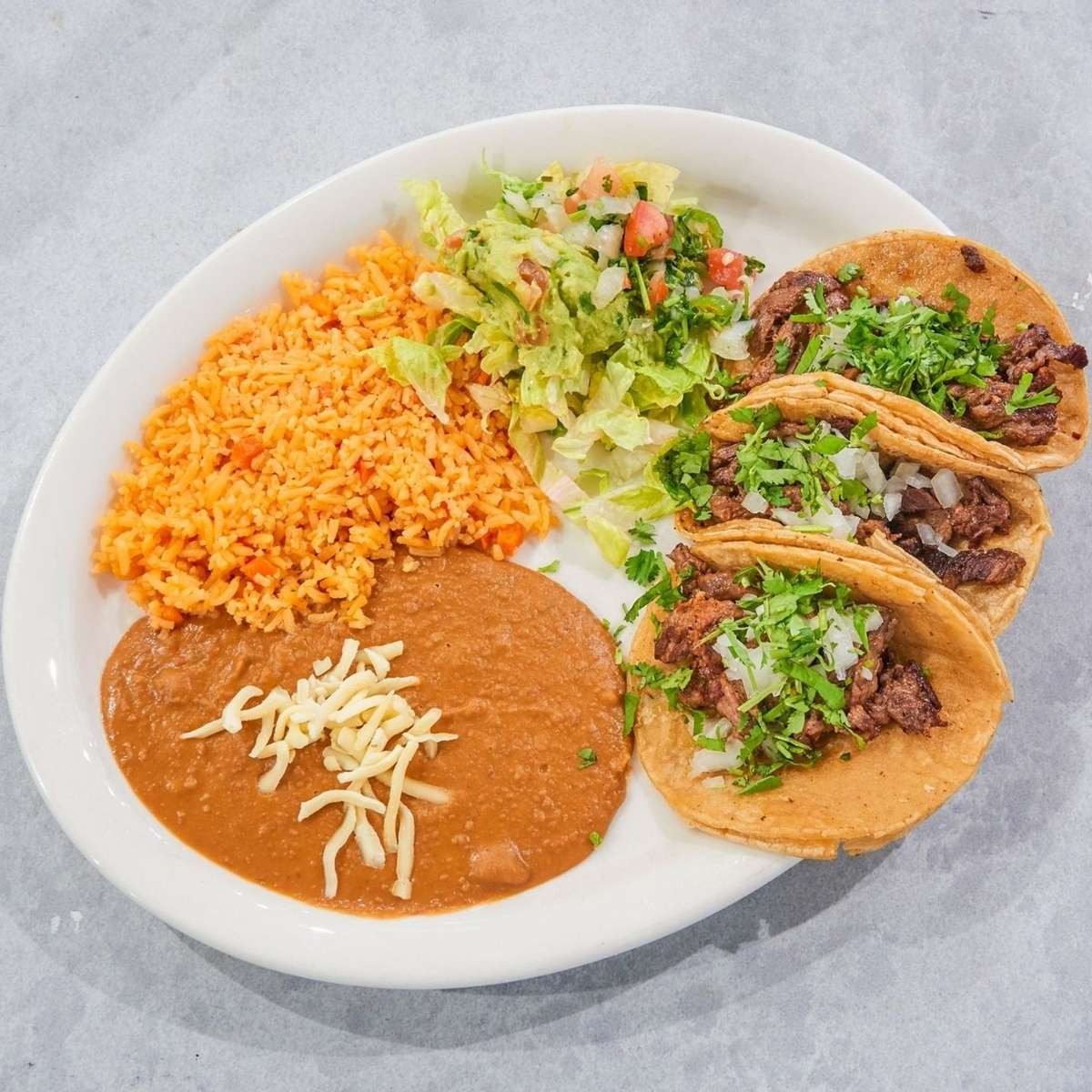 Tacos Al Carbon Dinner.
