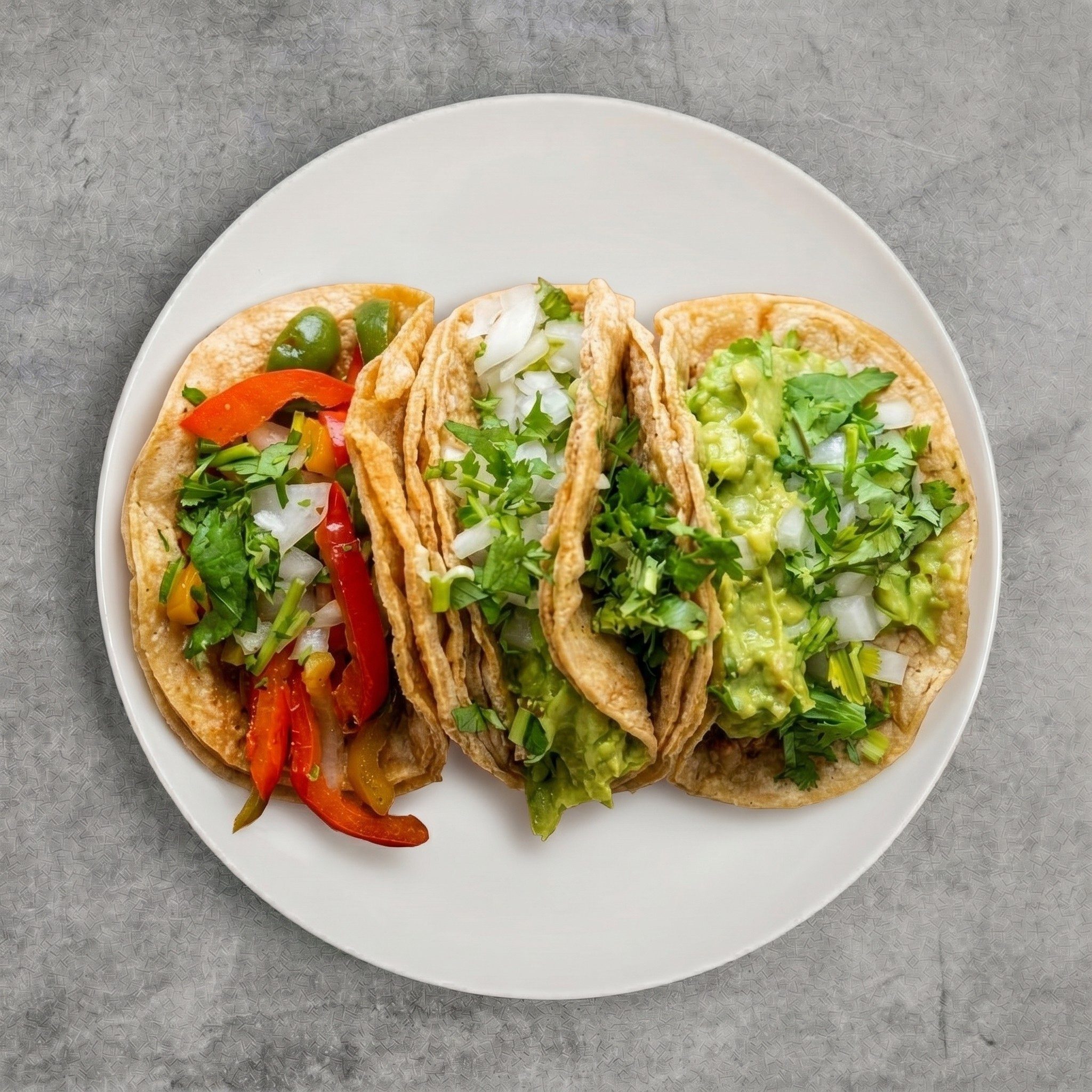 Veggie Taco Trio Dinner.