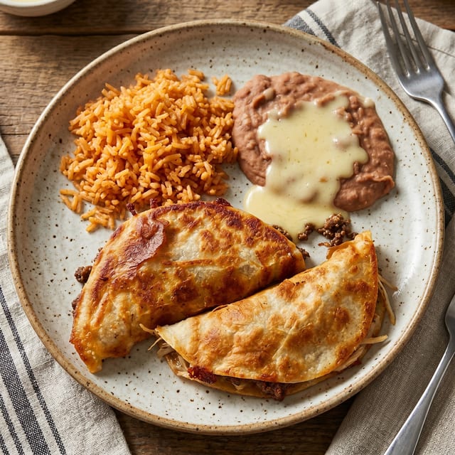 Lunch- Quesadilla Plate.