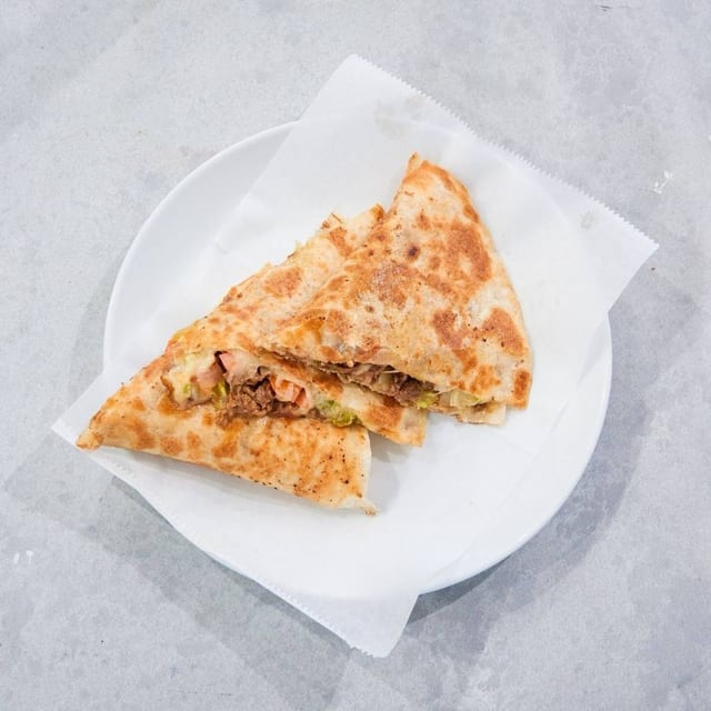 Large Quesadilla.