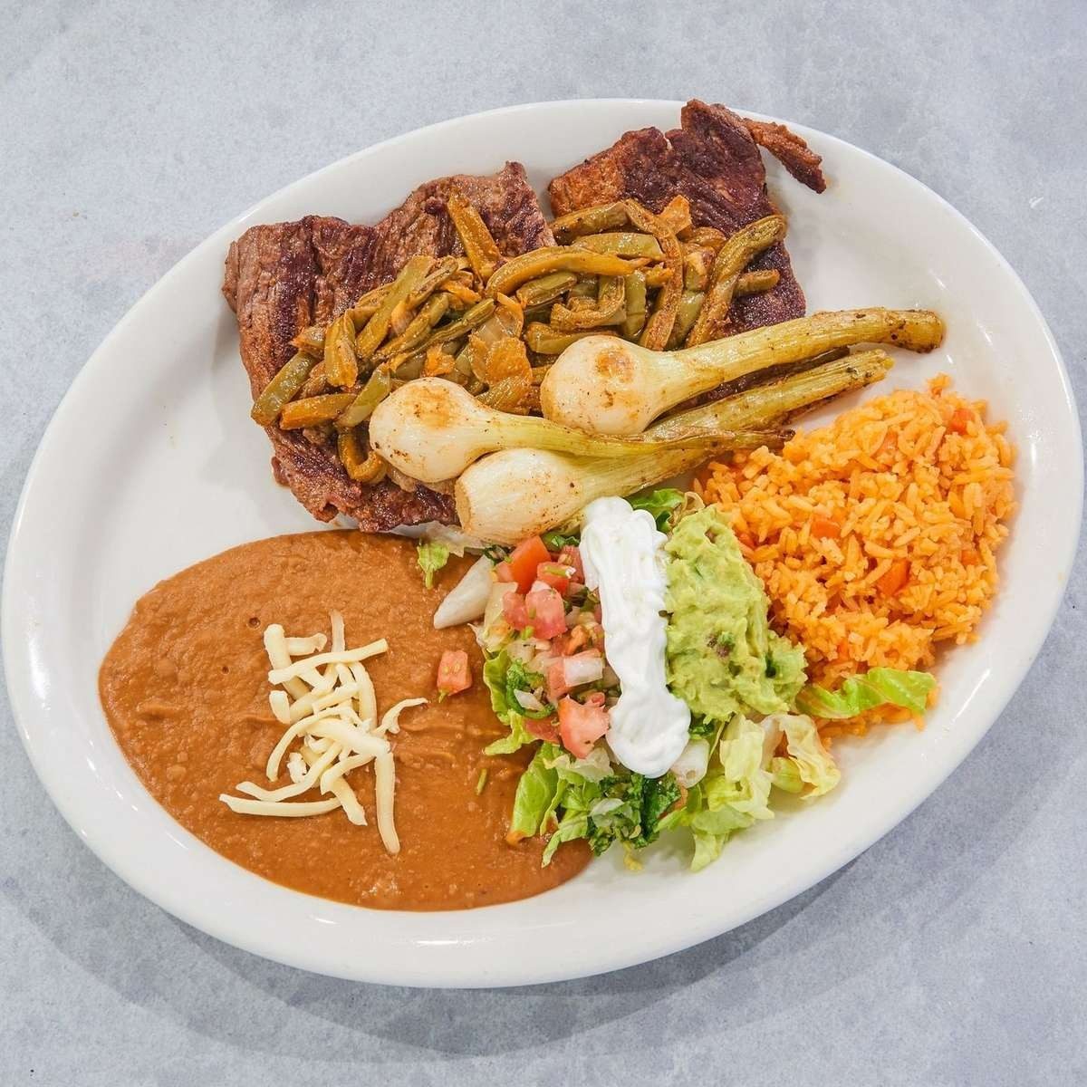 Carne Asada Dinner.