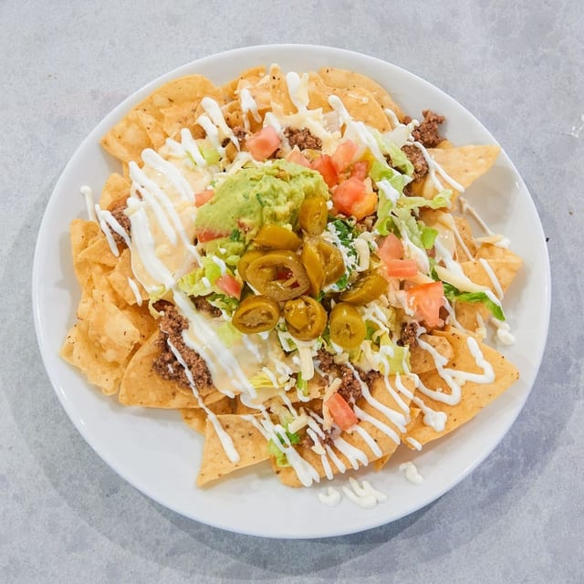 Tex-Mex Nachos.